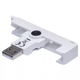 Identiv uTrust SmartFold SCR3500 C, USB, white