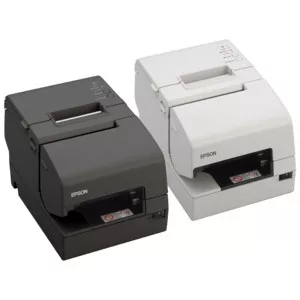 Epson TM-H6000V, MICR, cutter, USB, USB Host, RS232, Ethernet, OPOS, ePOS, white