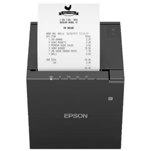 Epson TM-m30III, 8 dots/mm (203 dpi), cutter, USB, USB-C, Ethernet, NFC, black