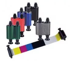 Evolis colour ribbon (YMCKO)