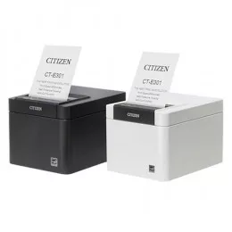 CT-E301, USB, 8 dots/mm (203 dpi), cutter, black
