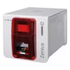   Evolis Zenius Expert, single sided, 12 dots/mm (300 dpi), USB, Ethernet, contactless, red