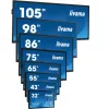   iiyama ProLite LE9864UHS-B1AG, 24/7, 247.7 cm (98''), 4K, USB, USB-C, RS232, Ethernet, Wi-Fi, Android, kit (RS232)