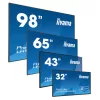   iiyama ProLite LFDs, 190.5 cm (75''), 4K, USB, RS232, Ethernet, Wi-Fi, Android, kit (RS232), black