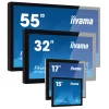   iiyama S2425AS-B1P, Power over Ethernet, Full HD, USB, USB-C, BT, Ethernet, Wi-Fi, Android, black