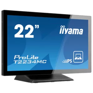 iiyama ProLite T2254MSC-B2AG, 54.6cm (21.5''), Projected Capacitive, 10 TP, Full HD, USB, kit (USB), black