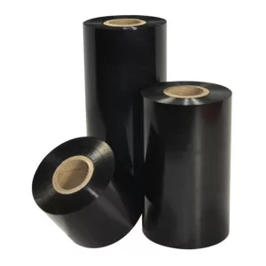 Thermal transfer ribbons, Inkanto, APR 6, Wax/Resin, 110 mm, 300 m, Out, Black