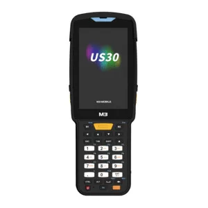M3 Mobile US30, 2D, SE58, 10.5 cm (4''), Func. Num., hot-swap, BT, Wi-Fi, NFC, Android, black